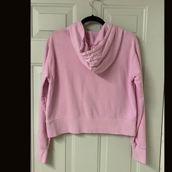 Champion Cropped Hoodie Size Large - Picture 2 of 5